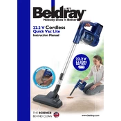 Beldray BEL0581V2 22.2 V Cordless Quick Vac Lite manual cover