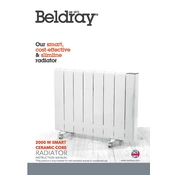 Beldray EH110W 2000 W Smart Ceramic Core Radiator manual cover