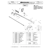 McCulloch Trim Mac 251 SST manual cover