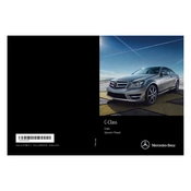 Mercedes-Benz C-Class Coupe 2015 manual cover