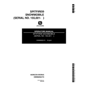 John Deere Spitfire manual cover