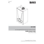 Baxi 24 EcoBlue Advance Combi manual cover