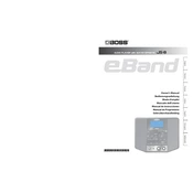 Boss eBand JS-8 manual cover