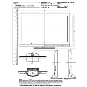 Sony KDL-46S5100 manual cover