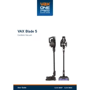 Vax CLSV-B5KP, CLSV-B5DC manual cover