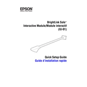 Epson BrightLink Solo 3 manual cover