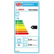 Bosch Series 6 HBG539BB6B Oven