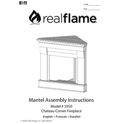 Realflame 5950 manual cover