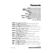 Panasonic CF-VST332U manual cover