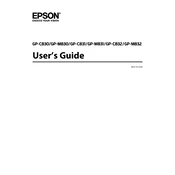 Epson GP-C830 manual cover