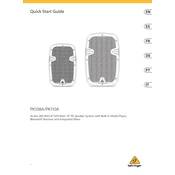 Behringer PK108A manual cover