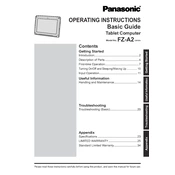 Panasonic FZ-A2 manual cover
