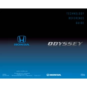 Honda Odyssey EX-L with Navigation 2014 Technology manual cover