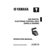 Yamaha Helm Master Ex manual cover