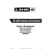 Line 6 XD-AD8  manual cover