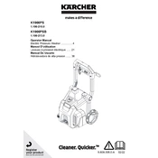 Karcher K1900PS 1.106-210.0 manual cover