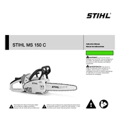 Stihl MS 150 C manual cover