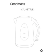 Goodmans B&M 1.7L Kettle 355263 359374 355265 manual cover