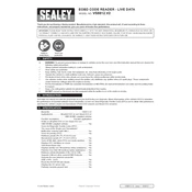 Sealey VS8812.V2 Code Reader manual cover