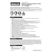 Sealey MC4500 Lift manual cover