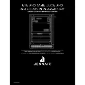 JennAir Noir JUBFL242HM Refrigerator manual cover