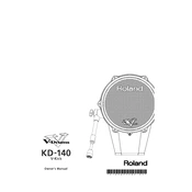 Roland KD-140 manual cover