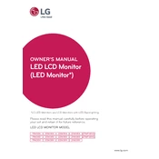 LG 19M38D 19M38D-B.AUB Monitor manual cover