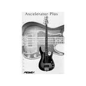 Peavey Axcelerator Plus Guitar manual cover