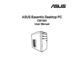 ASUS Essentio CM1630 CPU manual cover