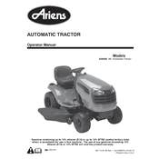 Ariens 936 Series 936095 Tractor manual cover