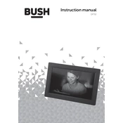 Bush DF710 Photo Frame manual cover