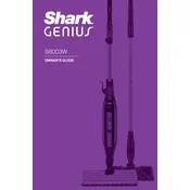 Shark GENIUS S6003W Mop manual cover