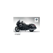 BMW K 1600 B 2017 Motorcycle manual cover