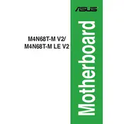 ASUS M4N68T-M LE V2 Motherboard manual cover