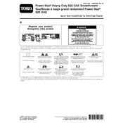 Toro Power Max 828OAE 38838 Snow Thrower