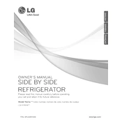 LG LSC23924SB Refrigerator manual cover