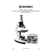 Barska AY12938 Microscope manual cover