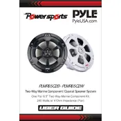 Pyle PLMR65C2B Speaker System manual cover