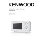 Kenwood K20MW18E manual cover