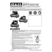 Sealey SAC42055B.V2 Compressor manual cover