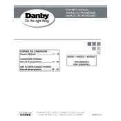 Danby DPA100B6WDB Air Conditioner manual cover