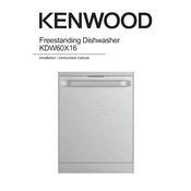 Kenwood KDW60X16 manual cover