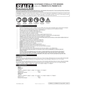 Sealey PBS99-10.V3 Bender manual cover