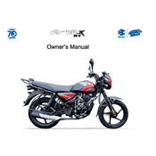 Bajaj CT 110X manual cover