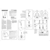 Shure EZG12 Microphone manual cover