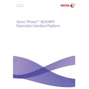 Xerox Phaser 3635MFP Printer manual cover