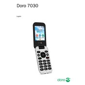 Doro 7030 Phone manual cover