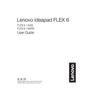 Lenovo IdeaPad Flex 6-14ARR Laptop manual cover