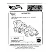 Hot Wheels Mattel Robo Wheels Assortment 54500 Toy manual cover