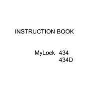 Janome MyLock 434 manual cover